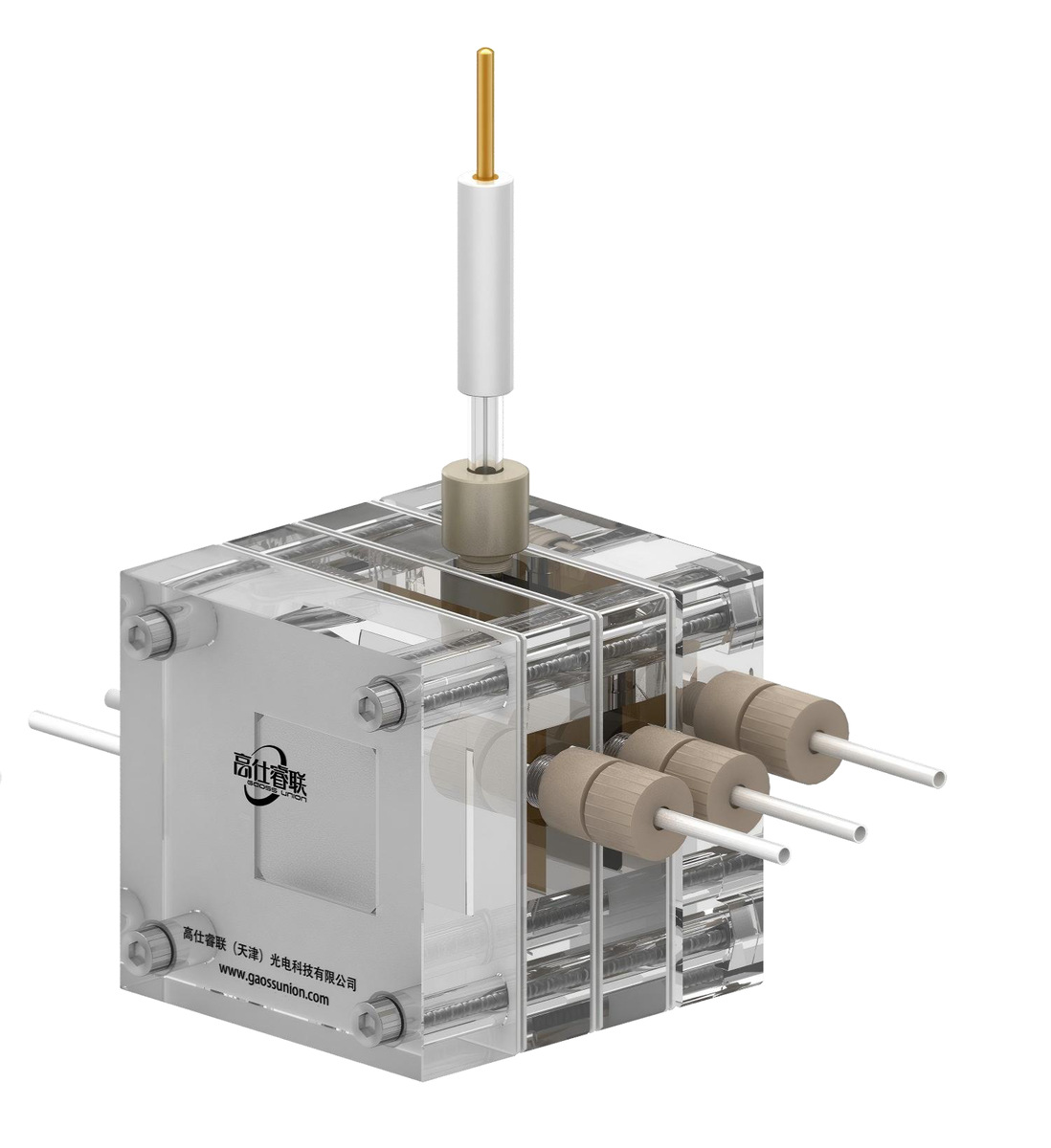 CP10 / CP20 Gas-Diffusion Flow Cell — catalog image