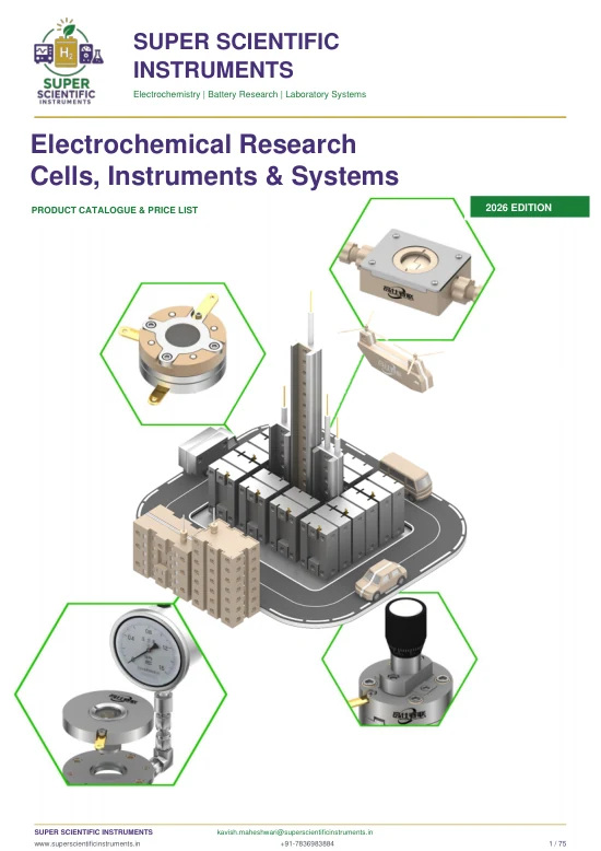 SSI Electrochemistry catalog cover